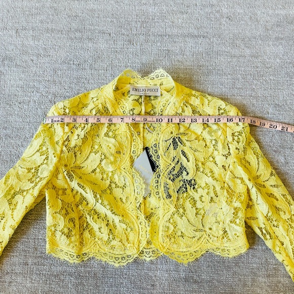 Emilio Pucci Corded Lace Dress & Jacket - Picture 14 of 15